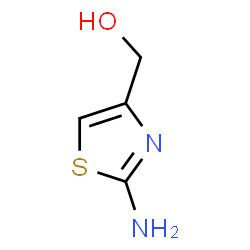 ChemSpider 2D Image | (2-Amino-4-thiazolyl)methanol | C4H6N2OS