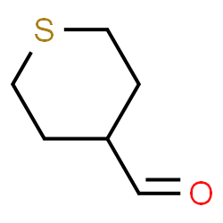 ChemSpider 2D Image | tetrahydrothiopyran-4-carbaldehyde | C6H10OS