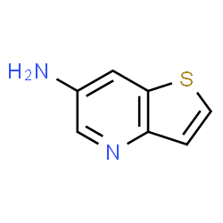 ChemSpider 2D Image | Thieno[3,2-b]pyridin-6-amine | C7H6N2S