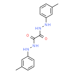 ChemSpider 2D Image | N'~1~,N'~2~-Bis(3-methylphenyl)ethanedihydrazide | C16H18N4O2