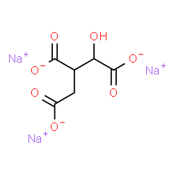 ChemSpider 2D Image | Trisodium 3-carboxylato-2,3-dideoxypentarate | C6H5Na3O7