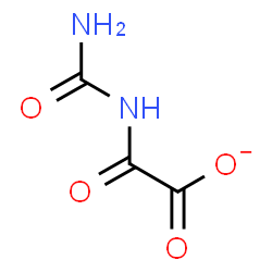 ChemSpider 2D Image | Oxamate, (aminocarbonyl)- | C3H3N2O4