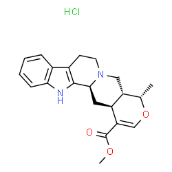 ChemSpider 2D Image | raubasine hydrochloride | C21H25ClN2O3