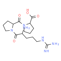 ChemSpider 2D Image | Arg-pro-pro | C16H28N6O4