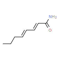 ChemSpider 2D Image | (2E,4E)-2,4-Octadienamide | C8H13NO