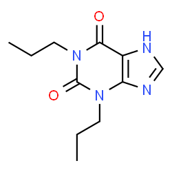 ChemSpider 2D Image | 1,3-Dipropylxanthine | C11H16N4O2