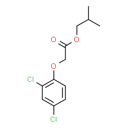 ChemSpider 2D Image | 2,4-D-isobutyl | C12H14Cl2O3
