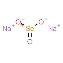 ChemSpider 2D Image | Disodium (~75~Se)selenite | Na2O375Se