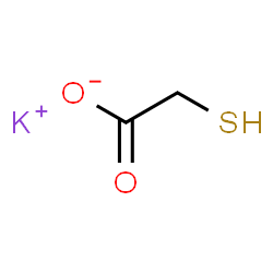 ChemSpider 2D Image | Potassium thioglycolate | C2H3KO2S