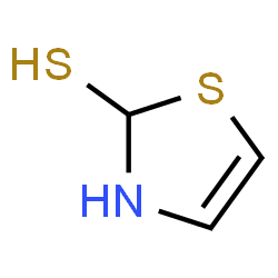 ChemSpider 2D Image | Dihydro-2-thiazolethiol | C3H5NS2