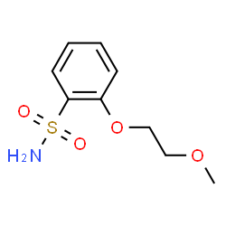 ChemSpider 2D Image | 2-(2-Methoxyethoxy)benzenesulfonamide | C9H13NO4S
