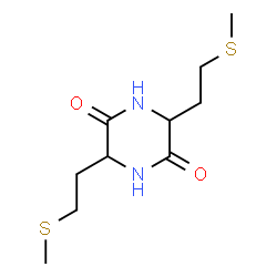 ChemSpider 2D Image | 3,6-Bis[2-(methylthio)ethyl]-2,5-piperazinedione | C10H18N2O2S2