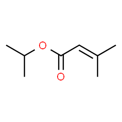 ChemSpider 2D Image | Isopropyl 3-methyl-2-butenoate | C8H14O2