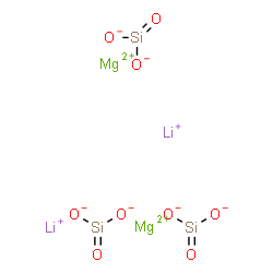 ChemSpider 2D Image | Lithium magnesium oxosilanediolate (2:2:3) | Li2Mg2O9Si3