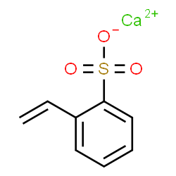 ChemSpider 2D Image | Calcium styrene sulfonate | C8H7CaO3S