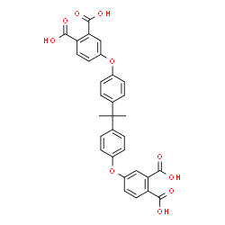 ChemSpider 2D Image | 2,2-bis[4-(3,4-dicarboxyphenoxy)phenyl]propane | C31H24O10
