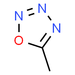 ChemSpider 2D Image | 5-Methyl-1,2,3,4-oxatriazole | C2H3N3O