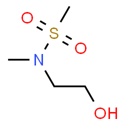 ChemSpider 2D Image | N-(2-Hydroxyethyl)-N-methylmethanesulfonamide | C4H11NO3S