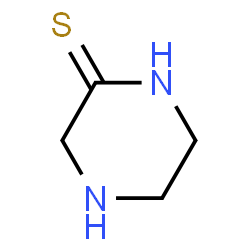 ChemSpider 2D Image | 2-Piperazinethione | C4H8N2S