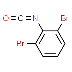 ChemSpider 2D Image | 1,3-Dibromo-2-isocyanatobenzene | C7H3Br2NO