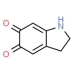 ChemSpider 2D Image | 5,6-Indolinedione | C8H7NO2