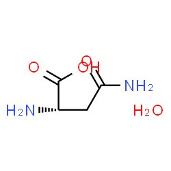 ChemSpider 2D Image | L-(+)-Asparagine Monohydrate | C4H10N2O4