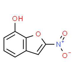 ChemSpider 2D Image | 2-Nitrobenzofuran-7-ol | C8H5NO4