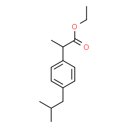 ChemSpider 2D Image | Ibuprofen Ethyl | C15H22O2