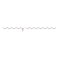 ChemSpider 2D Image | MYRISTYL CAPRATE | C24H48O2