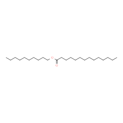 ChemSpider 2D Image | Decyl myristate | C24H48O2