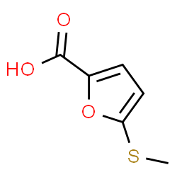 ChemSpider 2D Image | 5-(Methylsulfanyl)-2-furoic acid | C6H6O3S