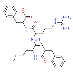 ChemSpider 2D Image | phe-met-arg-phe | C29H41N7O5S
