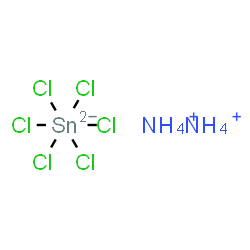 ChemSpider 2D Image | Ammonium hexachlorostannate | H8Cl6N2Sn