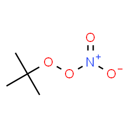ChemSpider 2D Image | 2-Methyl-2-(nitroperoxy)propane | C4H9NO4