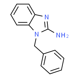 ChemSpider 2D Image | 2-amino-1-benzylbenzimidazole | C14H13N3