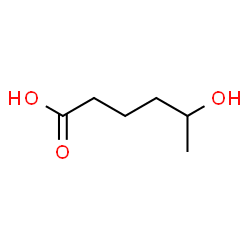 ChemSpider 2D Image | 5-OH-caproic acid | C6H12O3