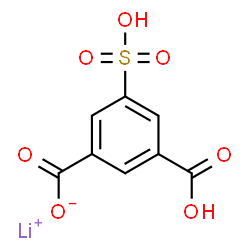 ChemSpider 2D Image | MFCD00071799 | C8H5LiO7S