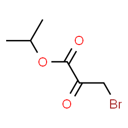 ChemSpider 2D Image | Isopropyl 3-bromo-2-oxopropanoate | C6H9BrO3