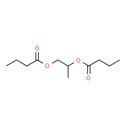 ChemSpider 2D Image | 1,2-Propanediyl dibutanoate | C11H20O4