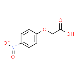 ChemSpider 2D Image | p-Nitrophenoxyacetic acid | C8H7NO5