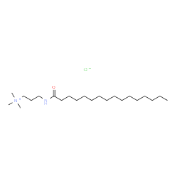 ChemSpider 2D Image | PALMITAMIDOPROPYLTRIMONIUM CHLORIDE | C22H47ClN2O