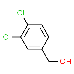 ChemSpider 2D Image | 3,4-DICHLOROBENZYLALCOHOL | C7H6Cl2O