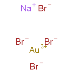 ChemSpider 2D Image | Gold(3+) sodium bromide (1:1:4) | AuBr4Na