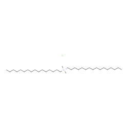 ChemSpider 2D Image | Dicetyldimonium chloride | C34H72ClN