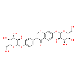 ChemSpider 2D Image | 4-[7-(beta-D-Allopyranosyloxy)-4-oxo-4H-chromen-3-yl]phenyl beta-D-allopyranoside | C27H30O14
