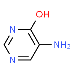ChemSpider 2D Image | 5-aminopyrimidin-4-ol | C4H5N3O