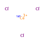 InChI=1/Ce.3ClH/h;3*1H/q+3;;;/p-3/i1+1;;;