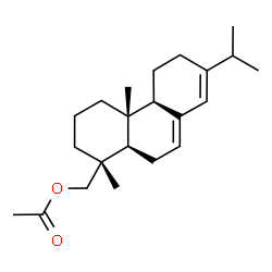 ChemSpider 2D Image | Abietyl acetate | C22H34O2