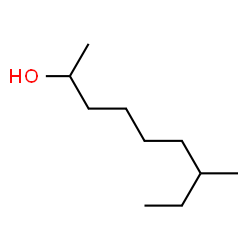 ChemSpider 2D Image | 7-Methyl-2-nonanol | C10H22O