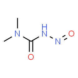 ChemSpider 2D Image | Dimethylnitrosourea | C3H7N3O2